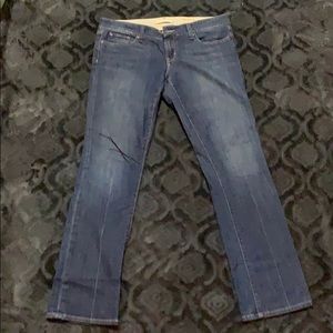 Gap low rise straight leg jeans size 10
